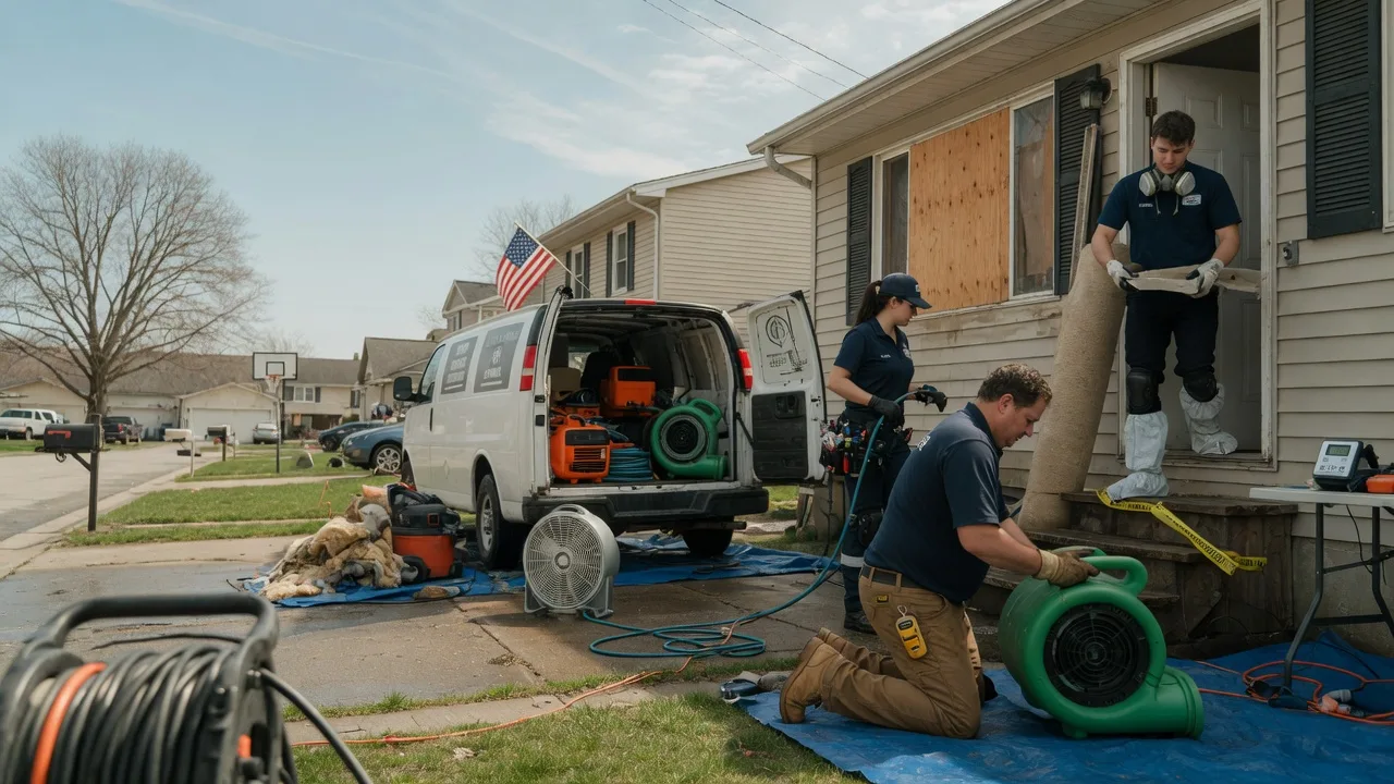 Water Damage Restoration in Fairborn, OH near me